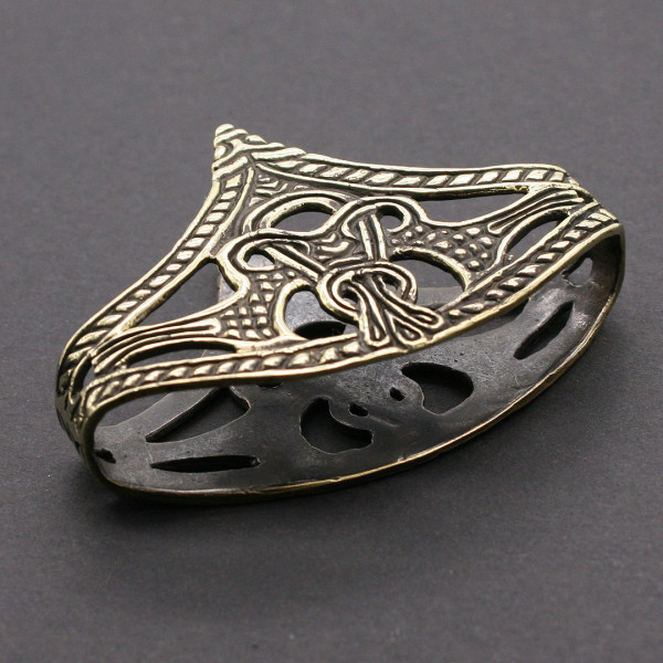 Wikinger Mundblech Borre Stil 3452