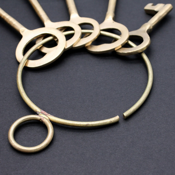 Detail Mittelalter Schlüsselbund 3712