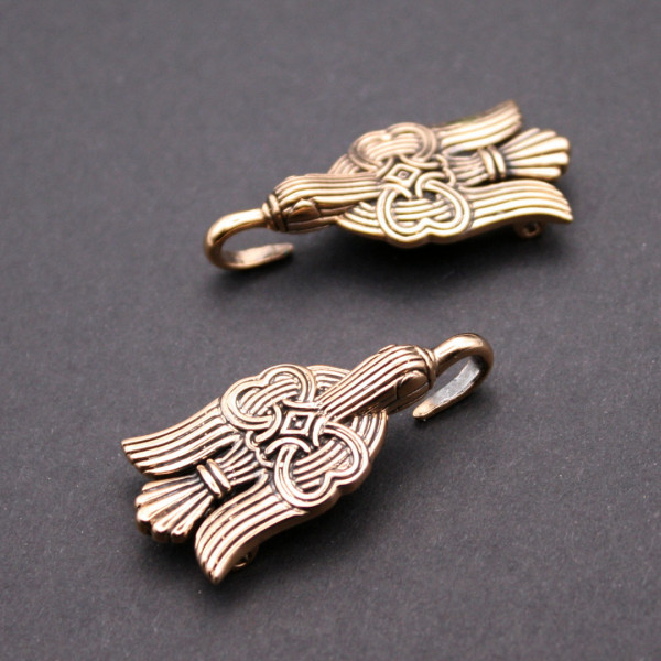 Wikinger Beinwickelhaken Gnezdovo Raben 3831