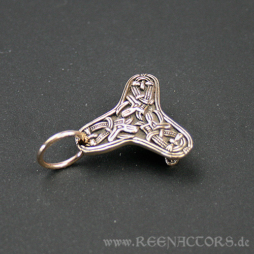 Kleine Wikinger Kleeblattfibel 0850