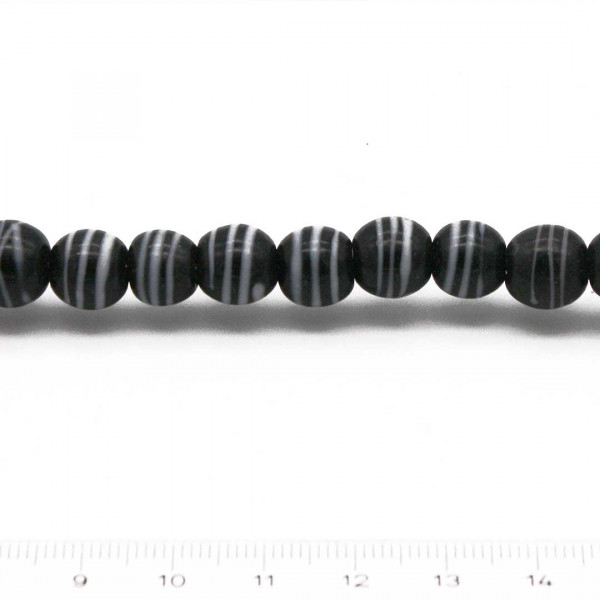 Frühmittelalter Glasperle 1392