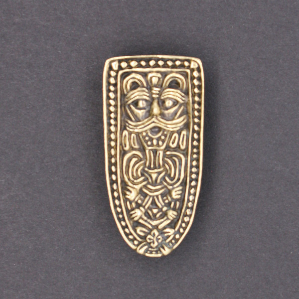 Wikinger Gürtelendbeschlag Norwegen 3757
