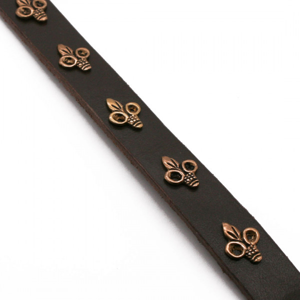 Riemenbeschläge Lilie Spätmittelalter 1181