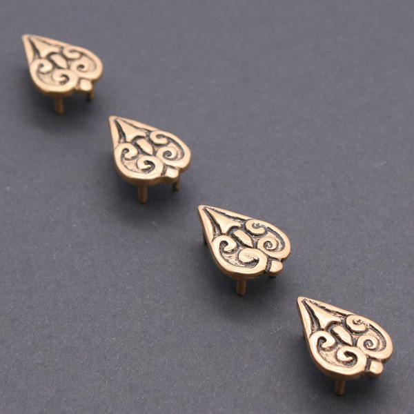 Rus Wikinger Gürtel Riemen Zierbeschlag 1192