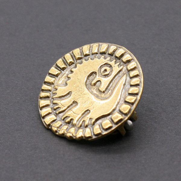 Angelsächsische Scheibenfibel England 3776