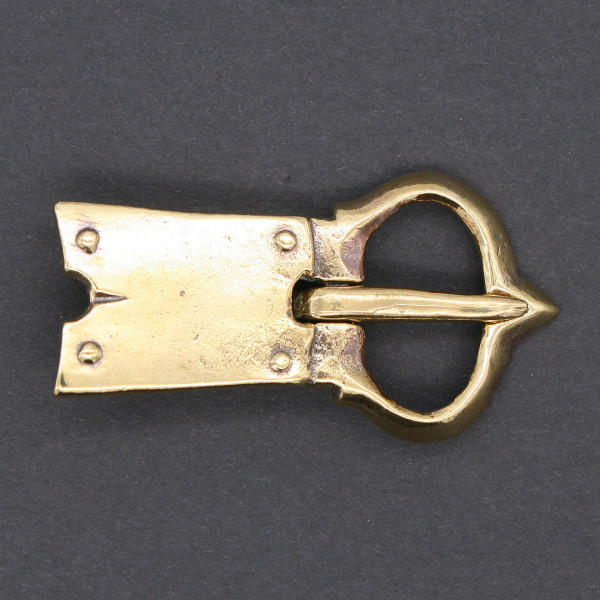 Mittelalter Riemenschnalle 14 Jahrhundert 3743