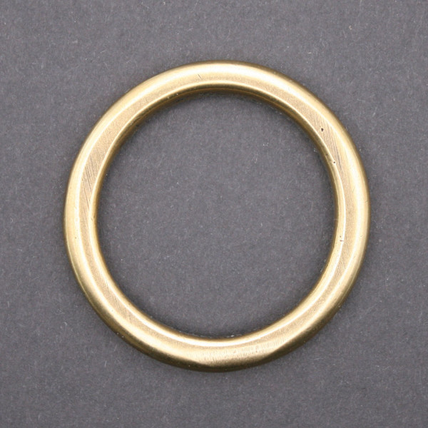 Einfacher Messingring 40mm 3837