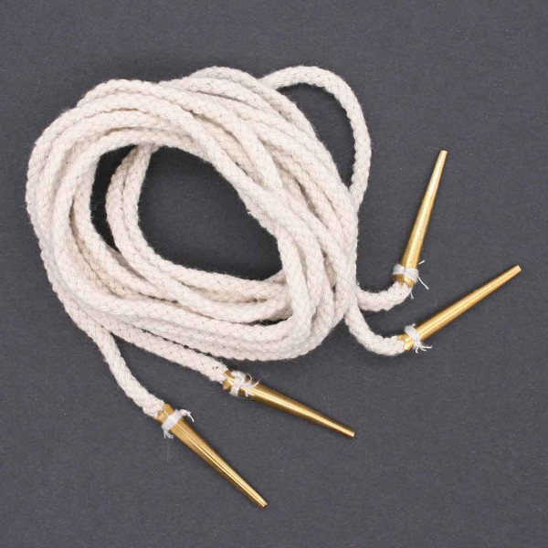 Nestelschnüre 140 cm natur 3641