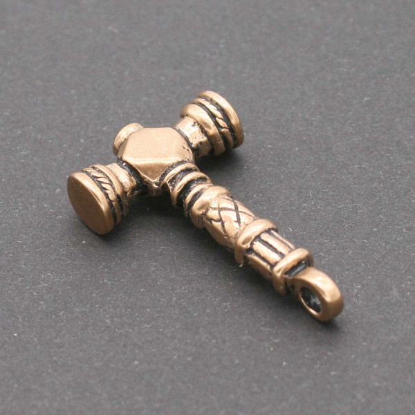 Thorhammer Anhänger Bronze 0692b