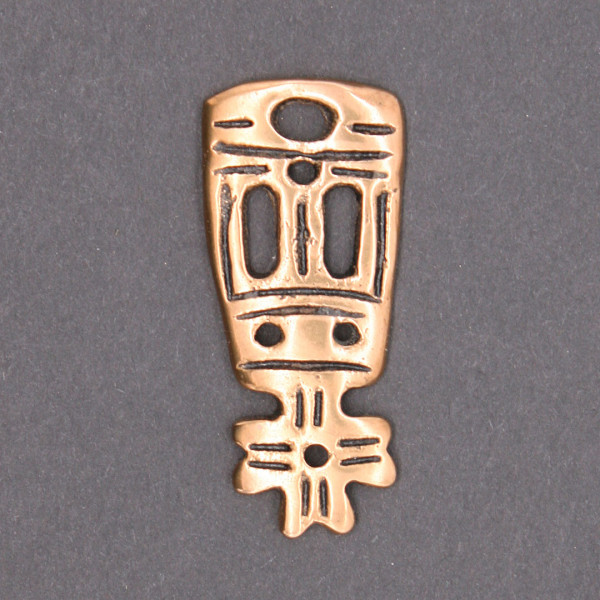 Gürtelzunge Beschlag Hochmittelalter 1061b