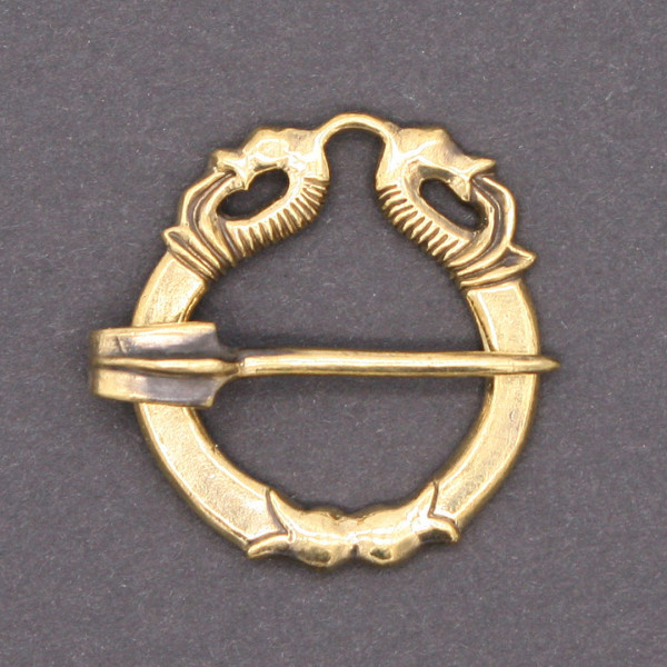 Tierkopf Ringfibel Wikinger 3027