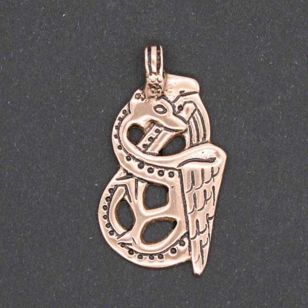 Jelling Stil Drache Anhänger 0271