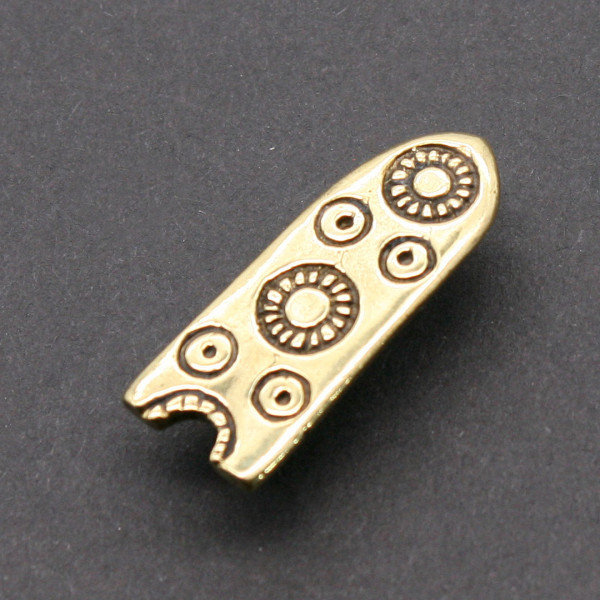 Wikinger Magyaren Riemenzunge Tasche Birka 3767