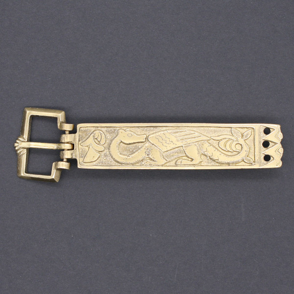 Mittelalter Gürtelschliesse Drache 3739