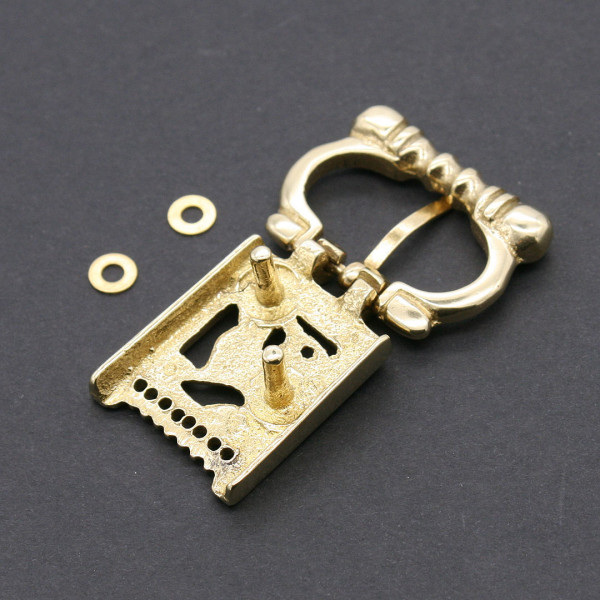 Rückseite Gürtelschliesse 3721