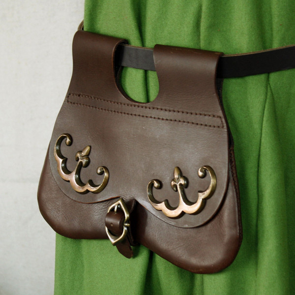 Braune Mittelaltertasche Beispiel 3804