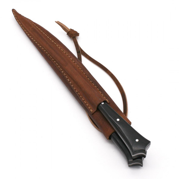 Mittelalter Set Messer und Esspfriem Horn 3676