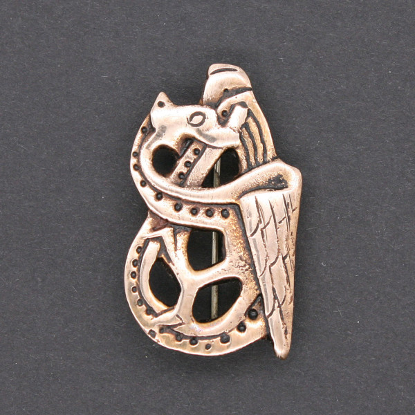 Normannen Drache Brosche 0223