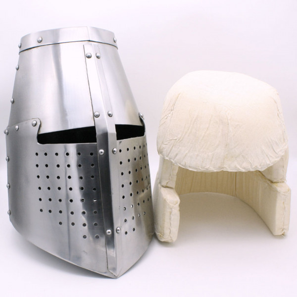 Topfhelm und Innenfutter 1612