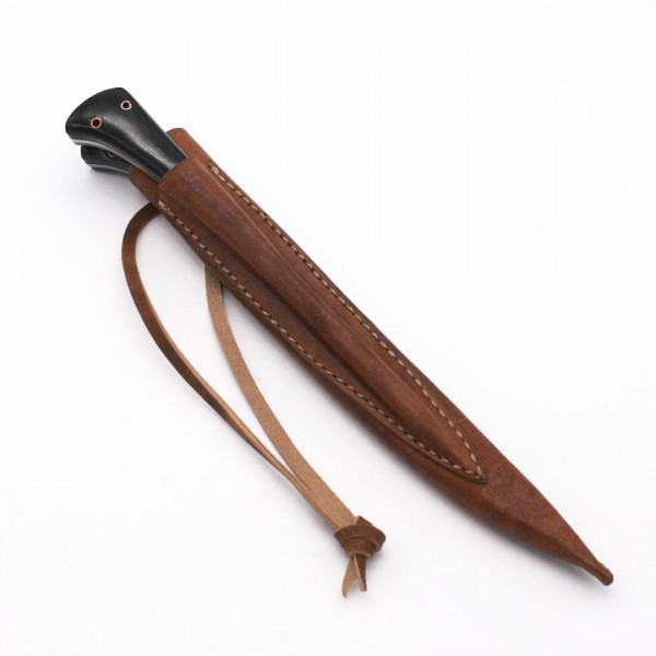 Mittelalter Set Messer und Esspfriem Horn 3679