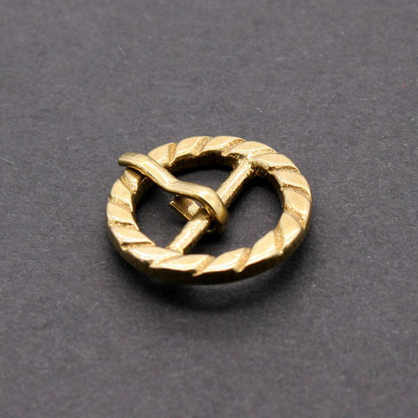 Kleine Spätmittelalter Riemenschnalle 1318