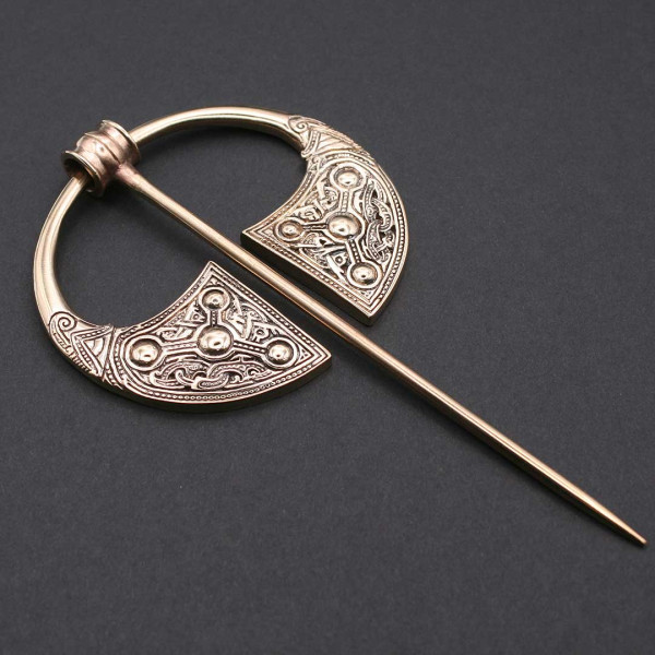 Keltische Ringfibel Bronze 3142