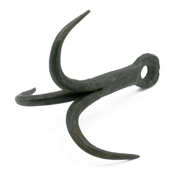 Geschmiedeter Räucherhaken Eisen 1625