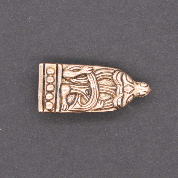 Wikinger Gürtelendbeschlag Gotland 1800b