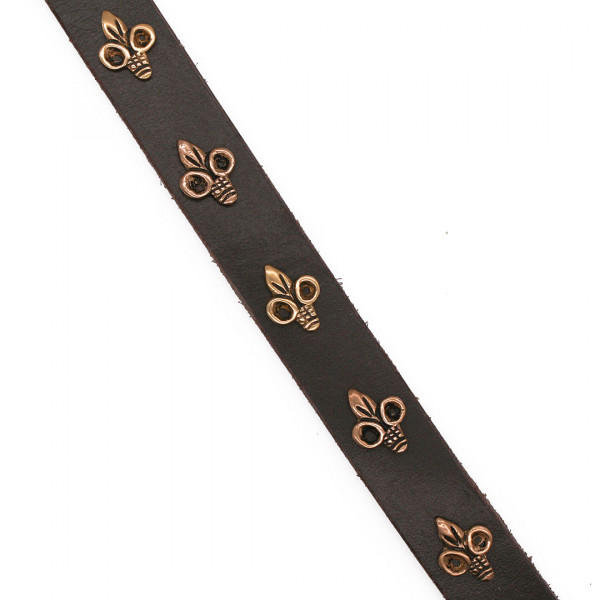 Mittelalter Riemenbeschläge Lilie 1181