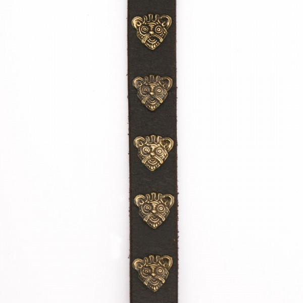 Tierkopf Gürtelbeschlag Wikinger 3775