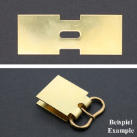 Mittelalter Gürtelblech Messing 29mm 1336 Mittelalter Gürtelblech Messing 29mm 1336