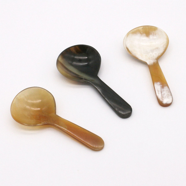 Hornlöffel klein rund 3863