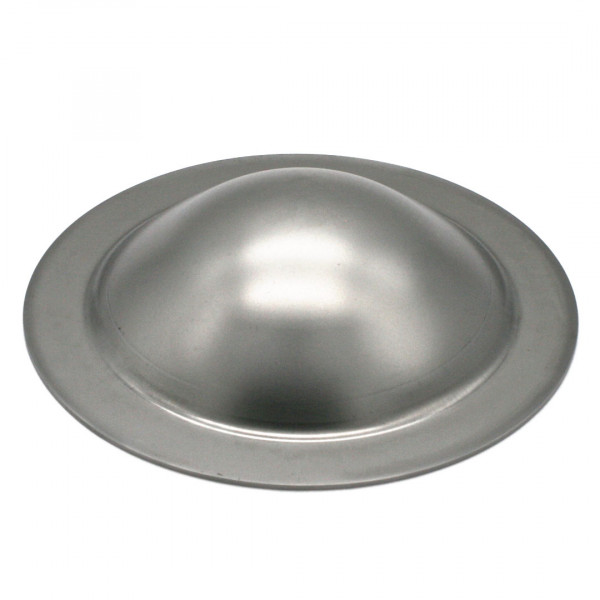 Schildbuckel flach blank 3828