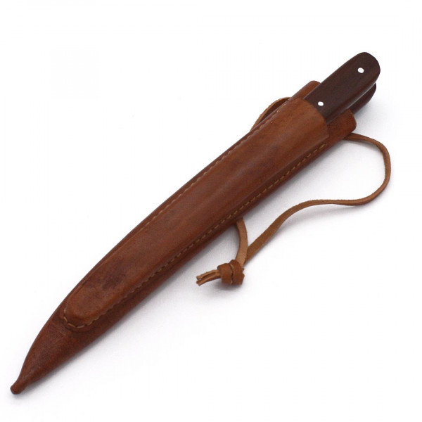 Messer Gabel zweizinkig Holzgriffe 3672