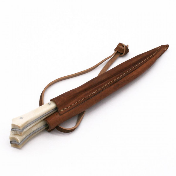 Kleines Mittelalter Messer Essdorn Set Beingriffe 3683