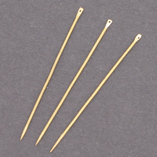 Mittelalter Nadel Messing 6 cm 3506