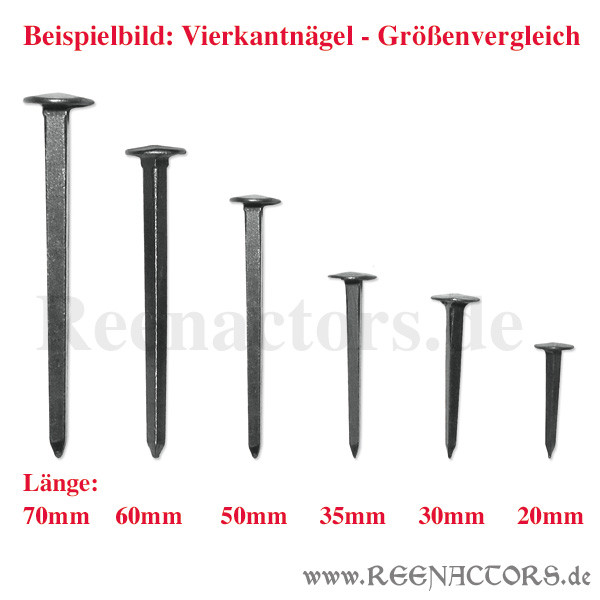 Beispiel Vierkantnägel 50mm