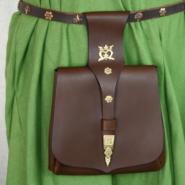 Beispiel Mittelaltertasche braun 3803
