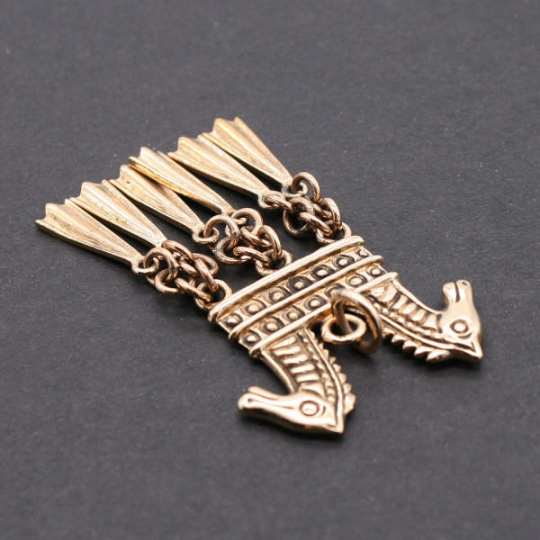 Wikinger Klapperanhänger Pferde 0688