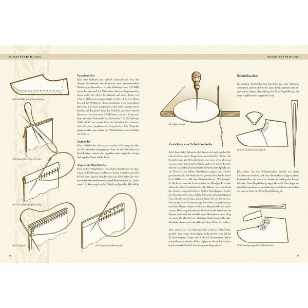 Mittelalter Schuhe selbst anfertigen Innen 2 4453