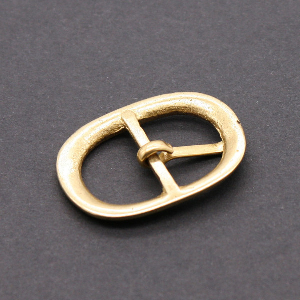 Rückseite Messingschnalle 3714