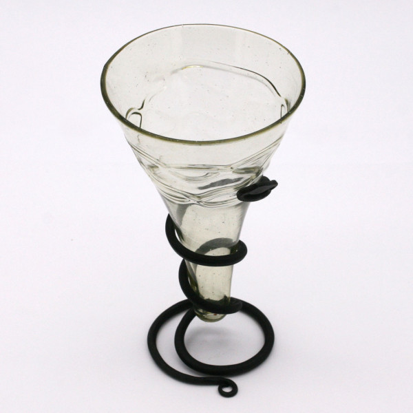 Wikinger Trichterglas Frühmittelalter 3849