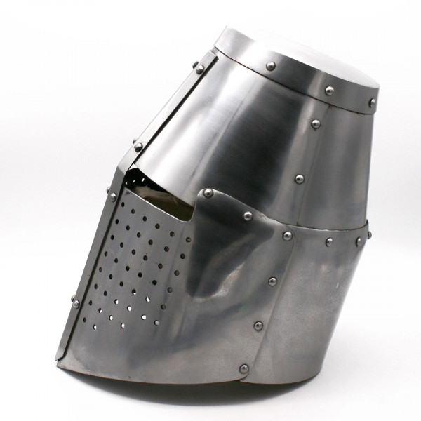 Ritterhelm Topfhelm 13 Jahrhundert 1612