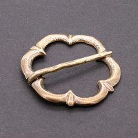 Sechspass Fürspan Fibel Hochmittelalter 3801 Sechspass Fürspan Fibel Hochmittelalter 3801