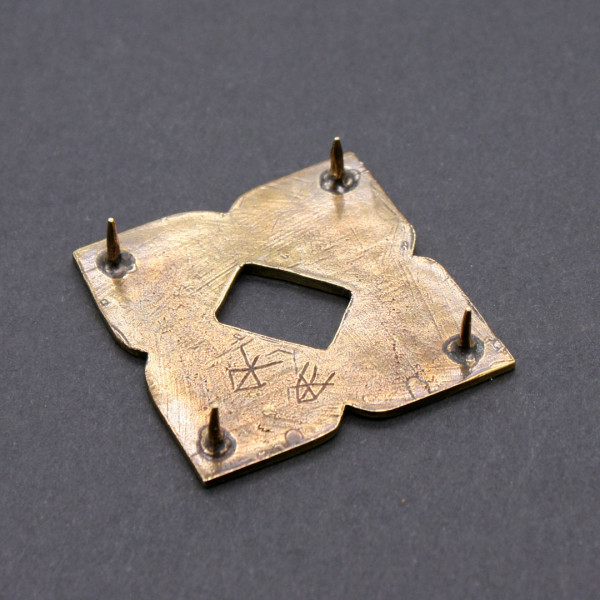 Rückseite Taschenbeschlag 3110