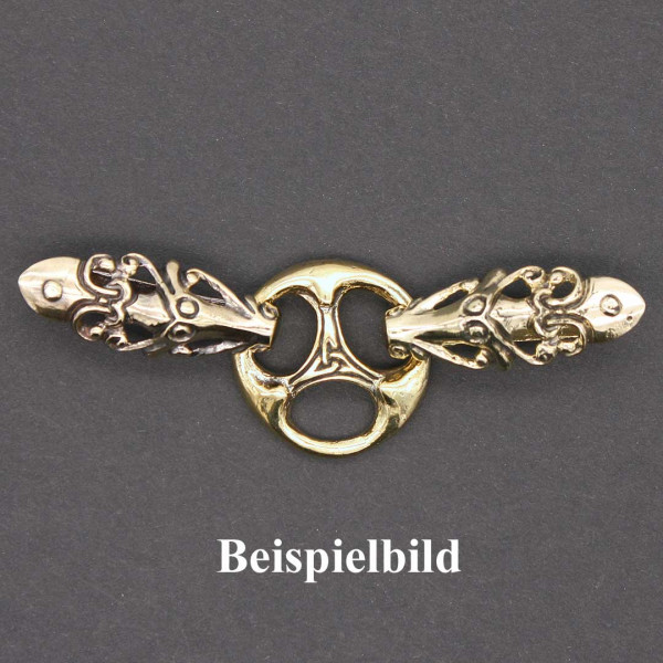 Tierkopfbeschläge für Riemenverteiler Gotland Wikinger 3665