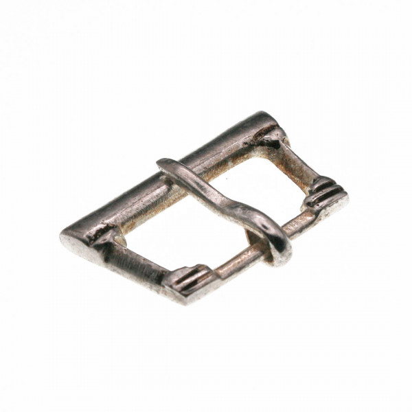 Hochmittelalter Gürtelschliesse versilbert 0960s