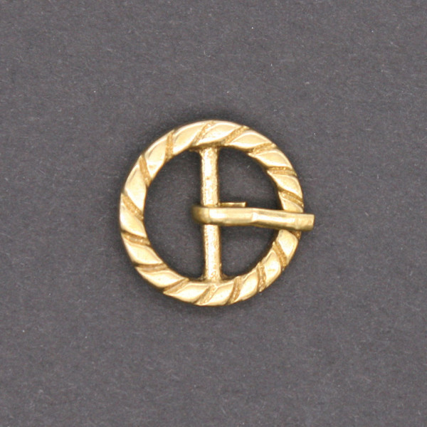 Runde Spätmittelalter Riemenschnalle klein 1318