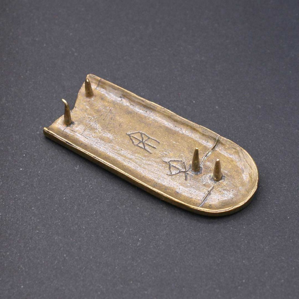 Rückseite Gürtelende 3307