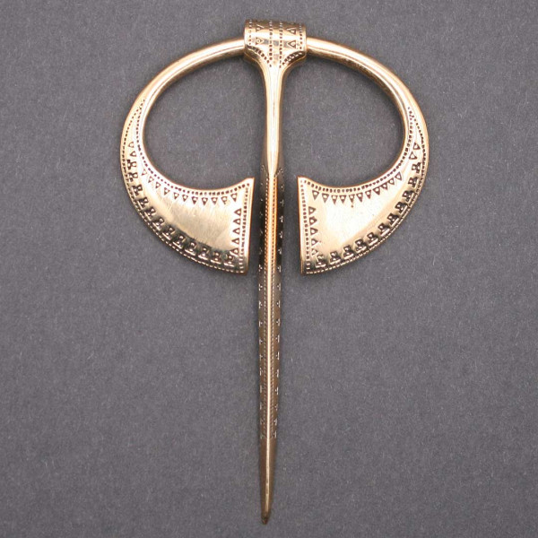 Wikinger Ringfibel Bronze 3889